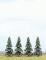 Busch Lot de 4 sapins  55mm